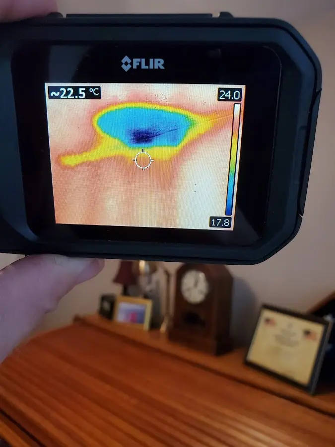 Thermal imaging inspection for water damage in Brownsville